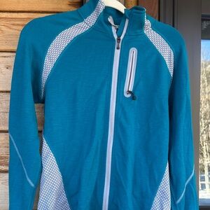 Smartwool Teal and Gray Jacket